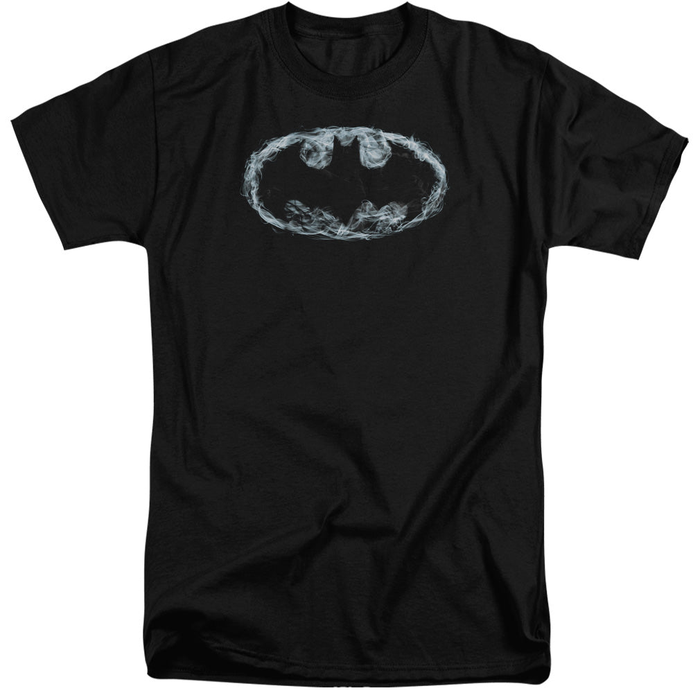 Batman Oke Signal Mens Tall T Shirt Black