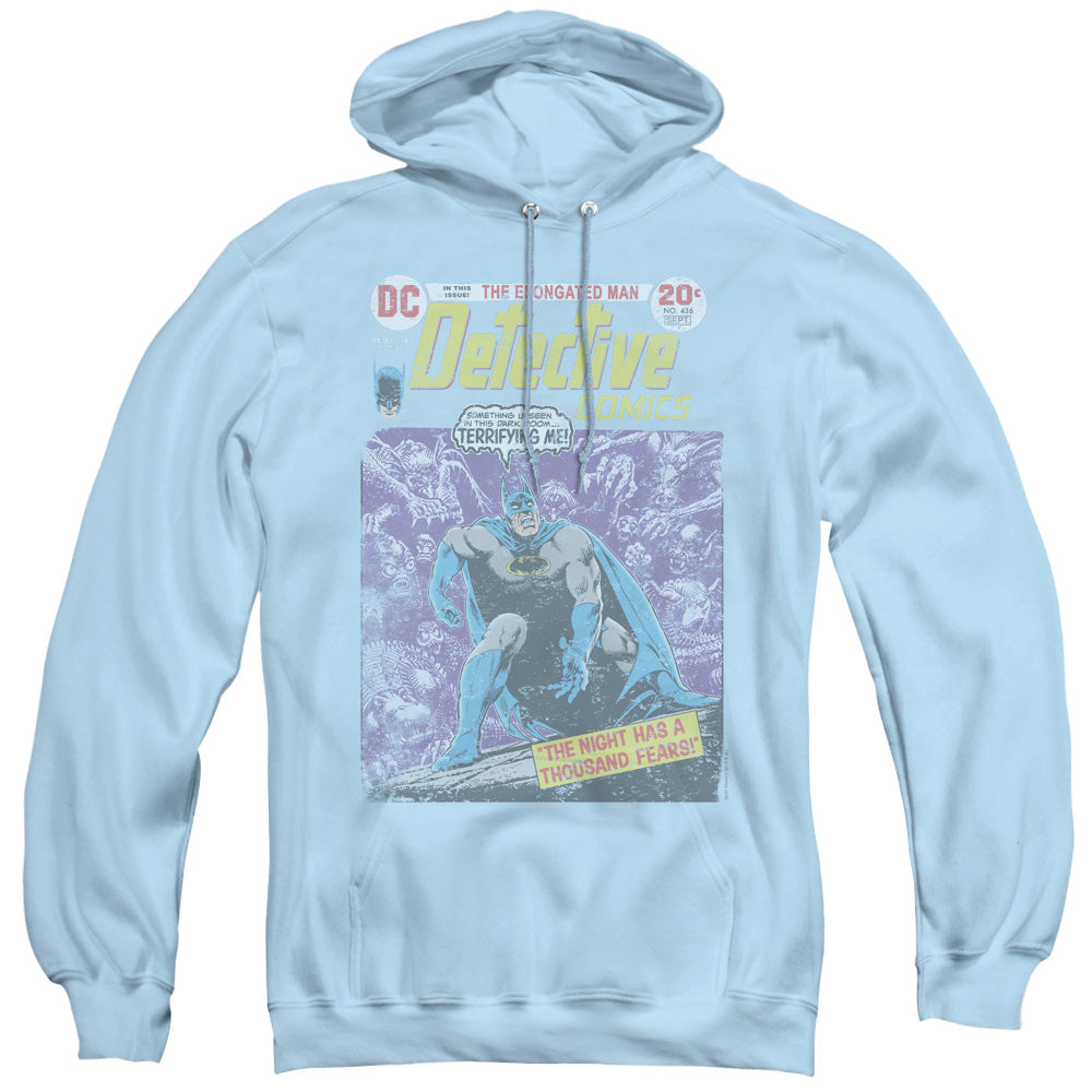 Batman A Thousand Fears Mens Hoodie Light Blue