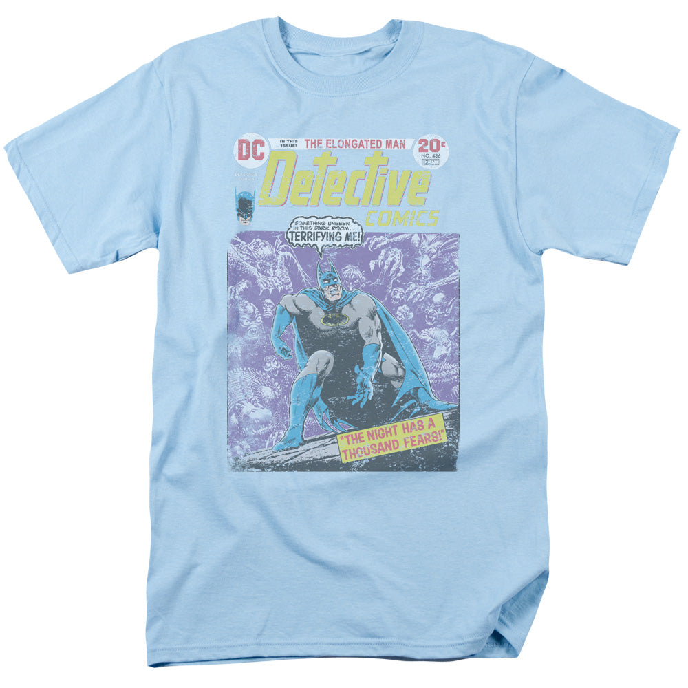 Batman  A Thousand Fears Mens T Shirt Light Blue