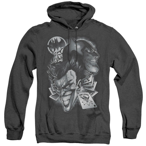 Batman Archenemies Heather Mens Hoodie Black