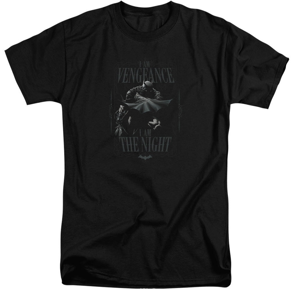 Batman I Am Mens Tall T Shirt Black