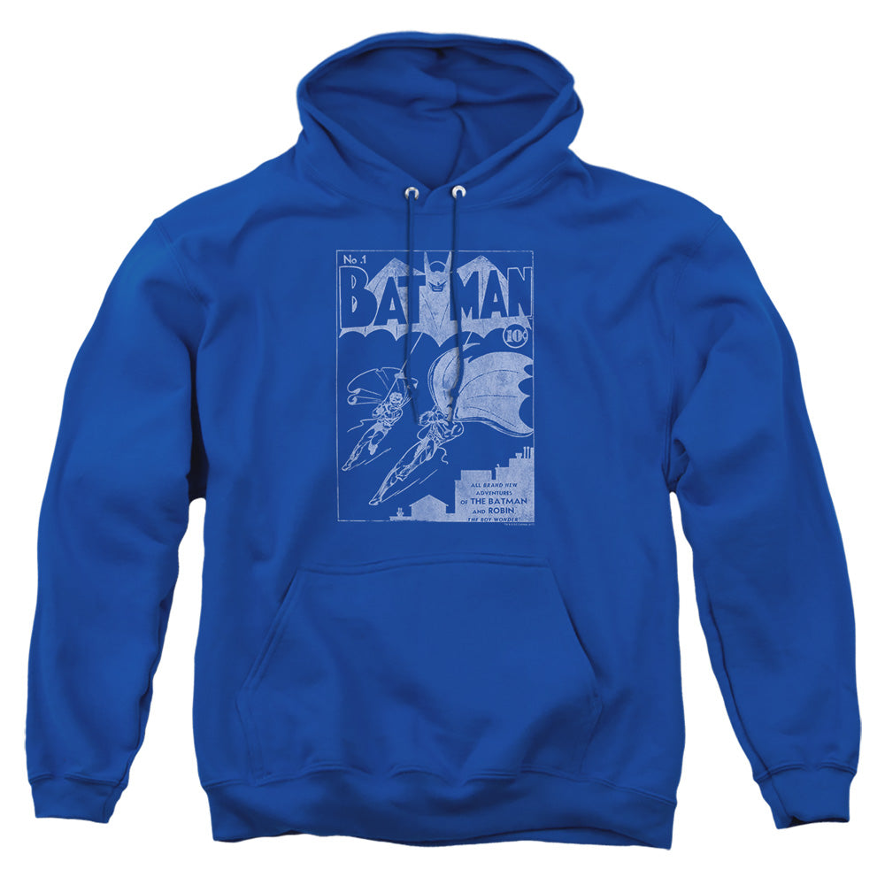 Batman Issue 1 Cover Mens Hoodie Royal