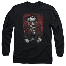 Load image into Gallery viewer, Batman Blood In Hands Mens Long Sleeve Shirt Black
