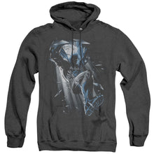 Load image into Gallery viewer, Batman Bat Crash Heather Mens Hoodie Black
