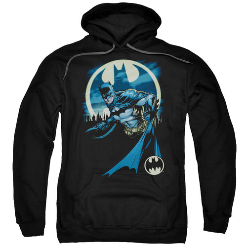 Batman Heed The Call Mens Hoodie Black