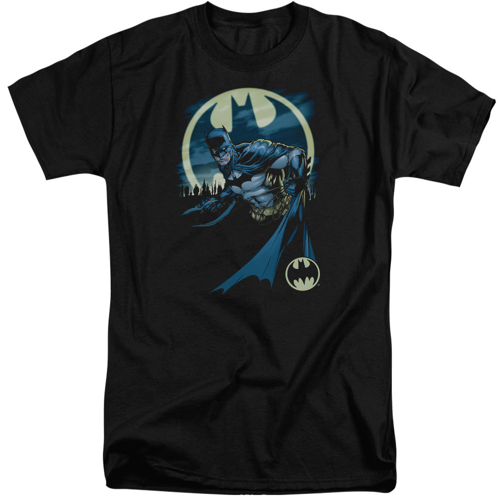Batman Heed The Call Mens Tall T Shirt Black