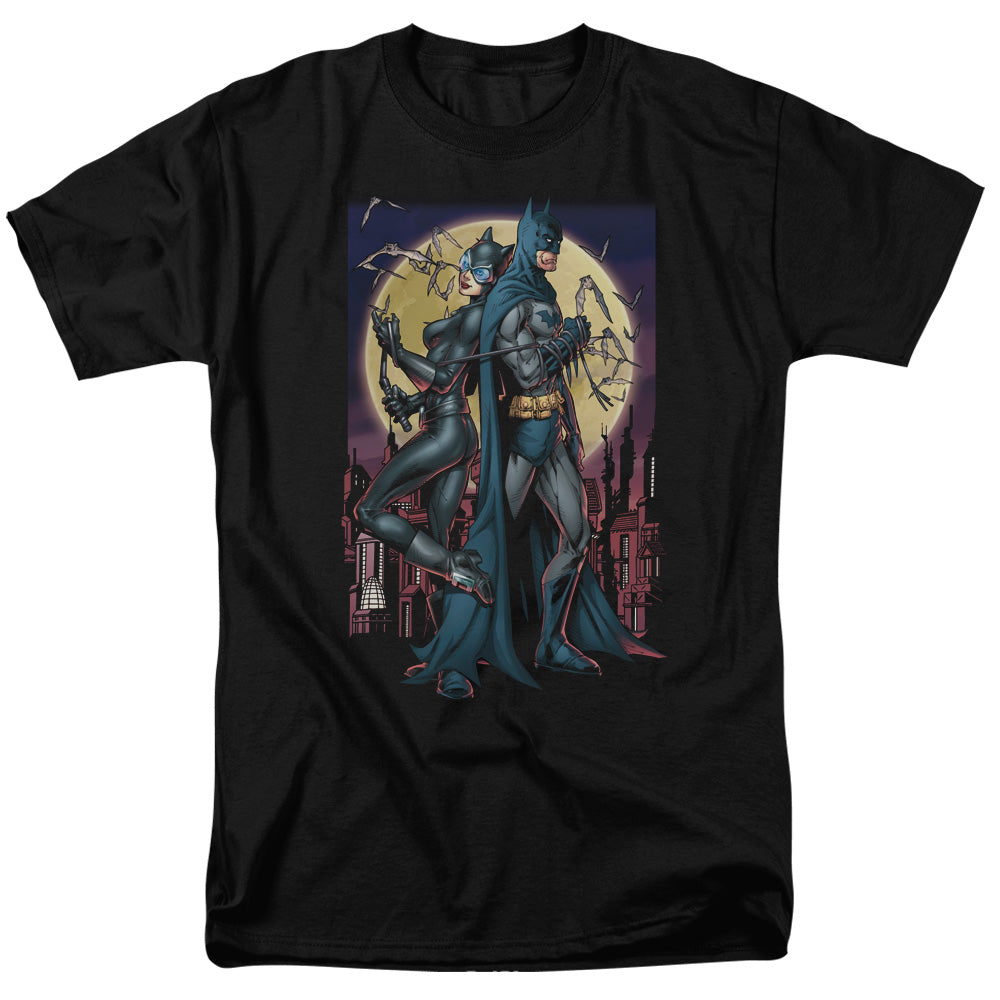 Batman Paint The Town Red Mens T Shirt Black