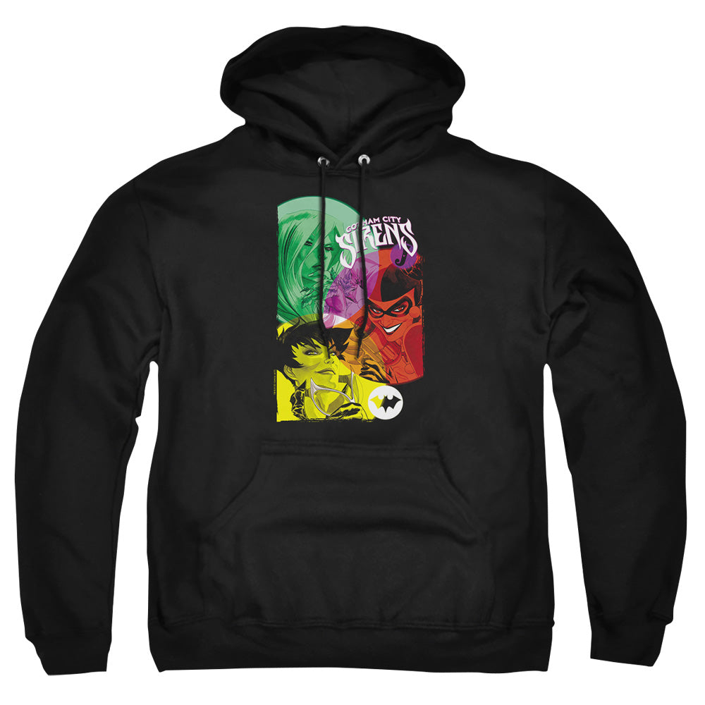 Batman Gotham Sirens Mens Hoodie Black