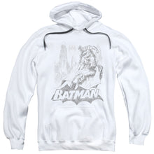 Load image into Gallery viewer, Batman Bat Sketch Mens Hoodie White
