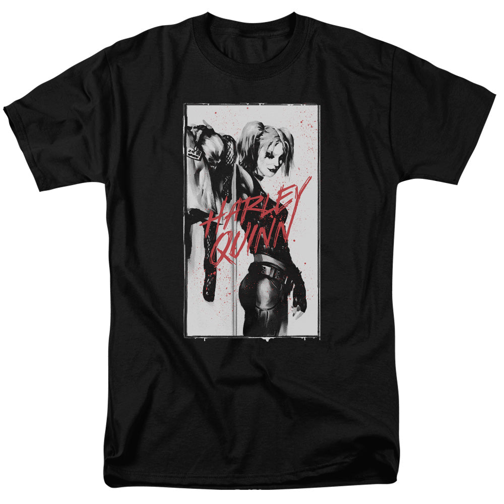 Batman Inked Quinn Mens T Shirt Black