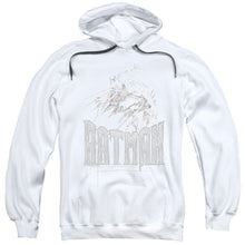 Load image into Gallery viewer, Batman Knight Sketch Mens Hoodie White
