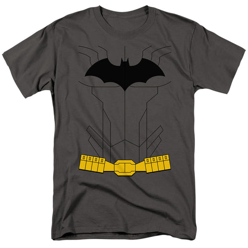 Batman New Batman Uniform Mens T Shirt Silver