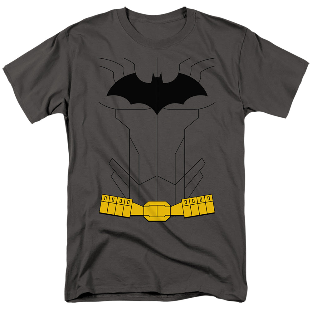 Batman New Batman Uniform Mens T Shirt Silver