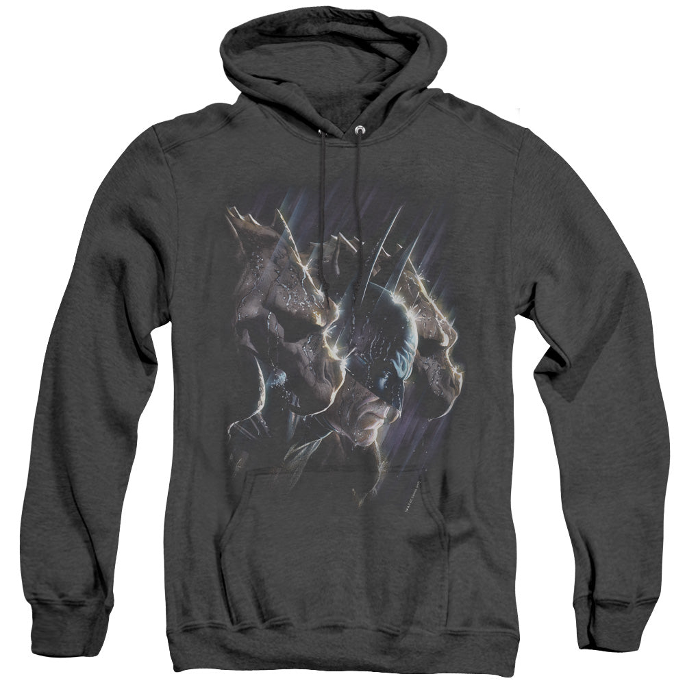 Batman Gargoyles Heather Mens Hoodie Black