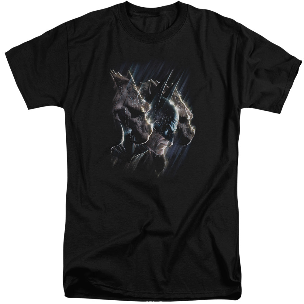 Batman Gargoyles Mens Tall T Shirt Black