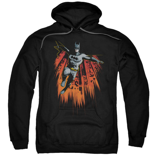 Batman Majestic Mens Hoodie Black