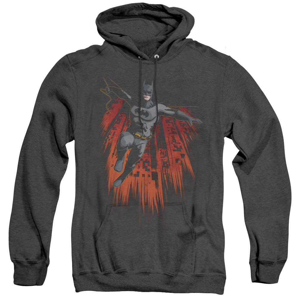Batman Majestic Heather Mens Hoodie Black
