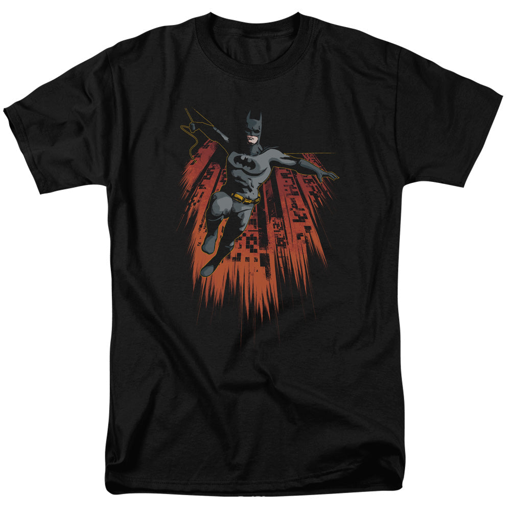 Batman Majestic Mens T Shirt Black