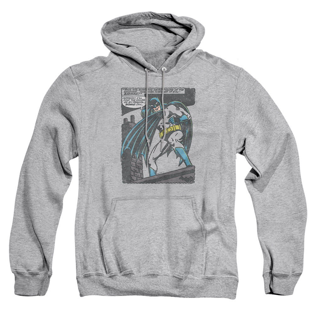 Batman Bat Origins Mens Hoodie Athletic Heather