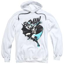 Load image into Gallery viewer, Batman Batarang Throw Mens Hoodie White
