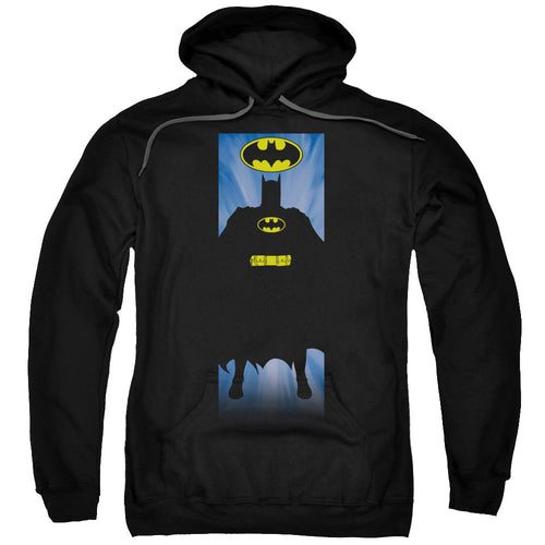 Batman Batman Block Mens Hoodie Black