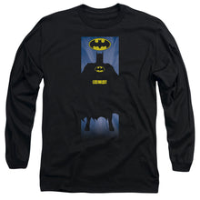 Load image into Gallery viewer, Batman Batman Block Mens Long Sleeve Shirt Black
