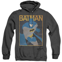 Load image into Gallery viewer, Batman Simple Bm Poster Heather Mens Hoodie Black
