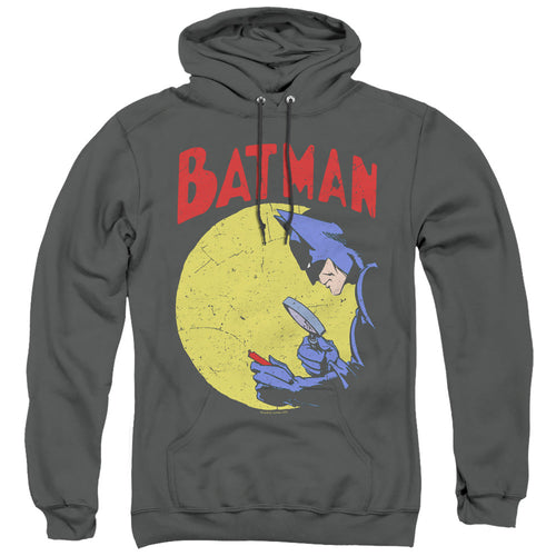 Batman Detective 75 Mens Hoodie Charcoal