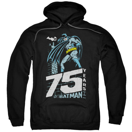 Batman Rooftop Mens Hoodie Black
