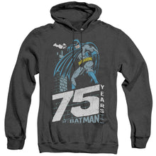 Load image into Gallery viewer, Batman Rooftop Heather Mens Hoodie Black
