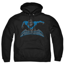 Load image into Gallery viewer, Batman Wing Of The Night Mens Hoodie Black
