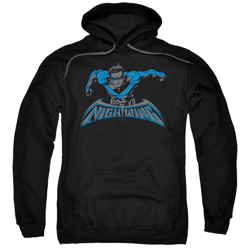 Batman Wing Of The Night Mens Hoodie Black