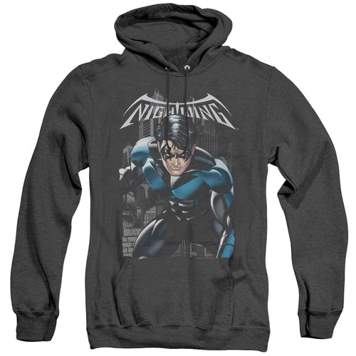 Batman A Legacy Heather Mens Hoodie Black
