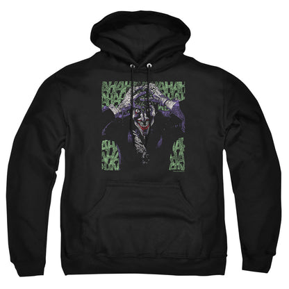 Batman Insanity Mens Hoodie Black