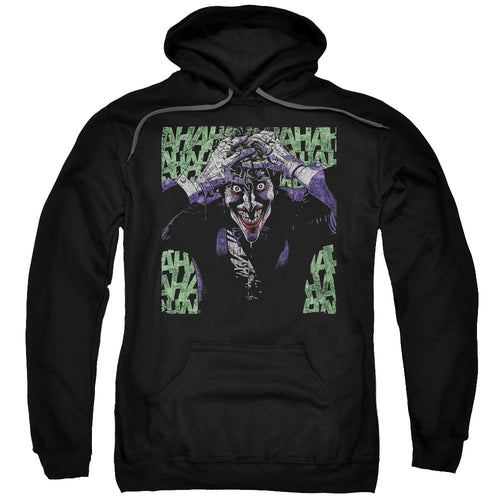 Batman Insanity Mens Hoodie Black