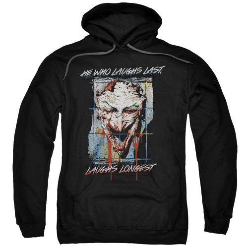Batman Just For Laughs Mens Hoodie Black