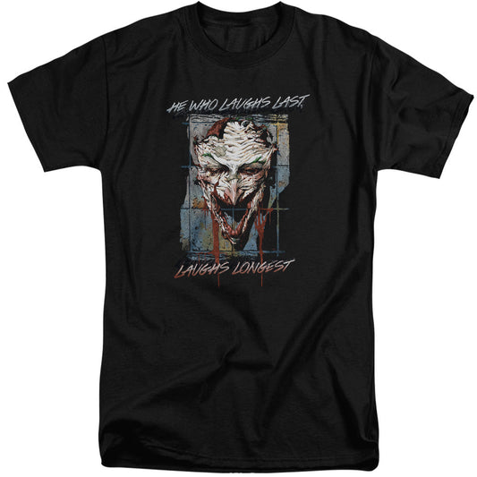 Batman Just For Laughs Mens Tall T Shirt Black