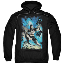 Load image into Gallery viewer, Batman Stormy Dark Knight Mens Hoodie Black
