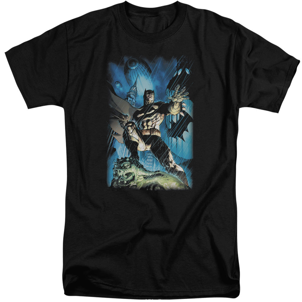 Batman Stormy Dark Knight Mens Tall T Shirt Black