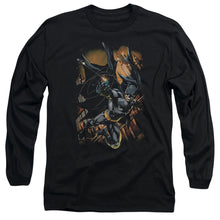 Load image into Gallery viewer, Batman Grapple Fire Mens Long Sleeve Shirt Black

