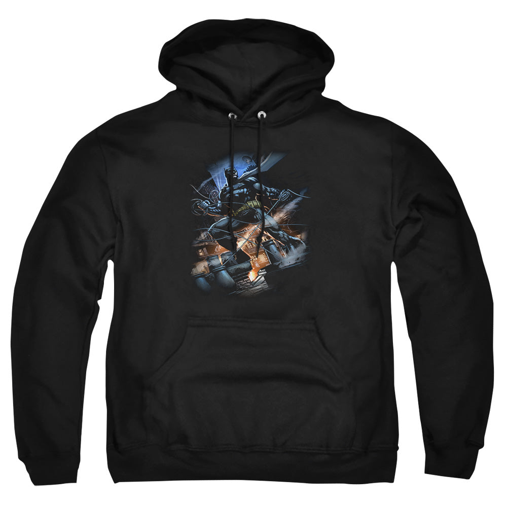 Batman Gotham Knight Mens Hoodie Black
