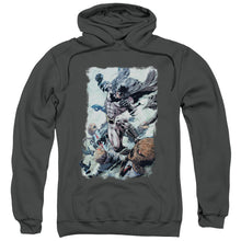Load image into Gallery viewer, Batman Punch Mens Hoodie Charcoal
