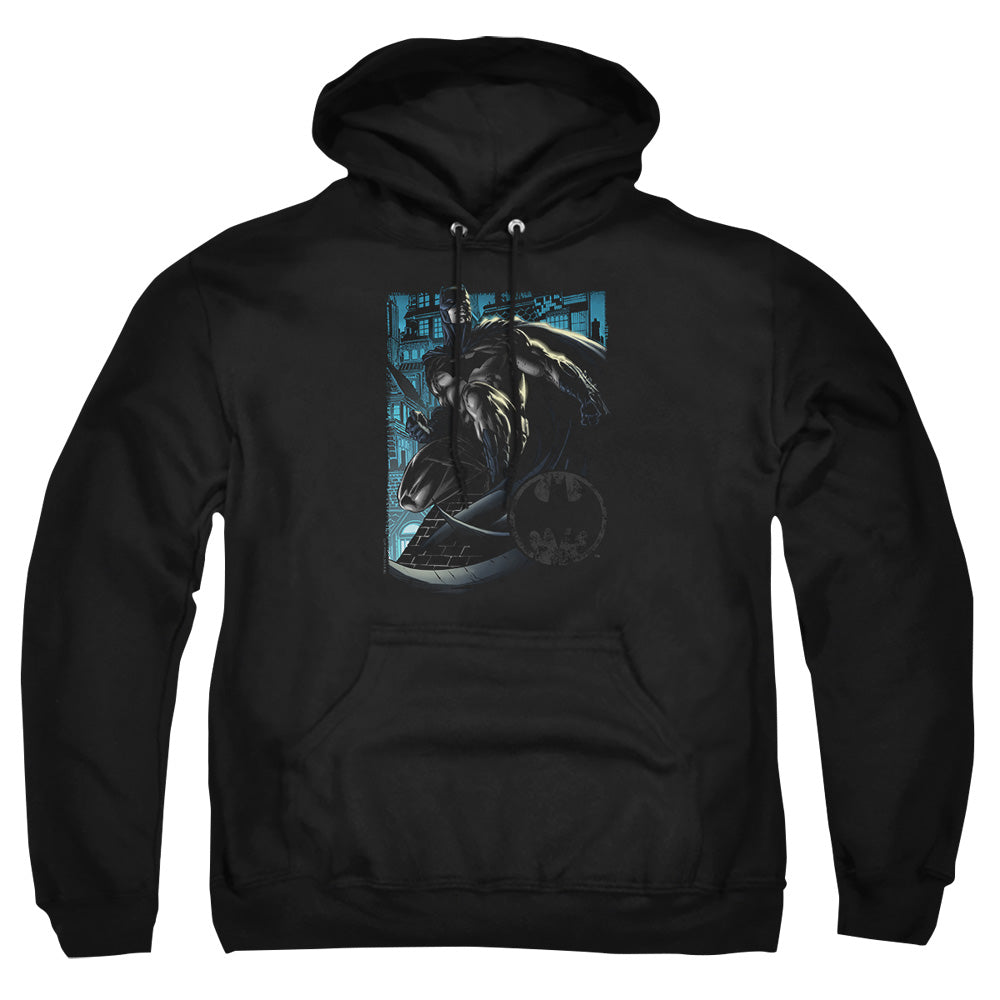 Batman Knight Falls In Gotham Mens Hoodie Black