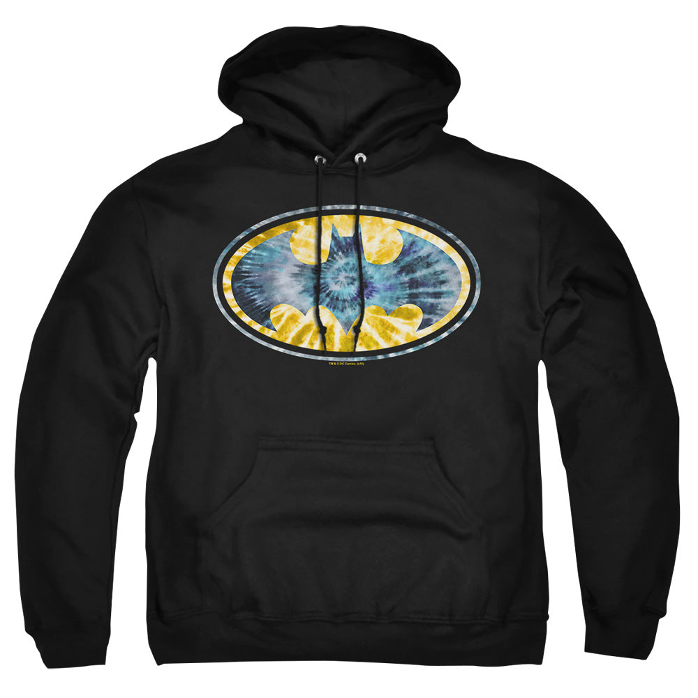 Batman Tie Dye 3 Mens Hoodie Black