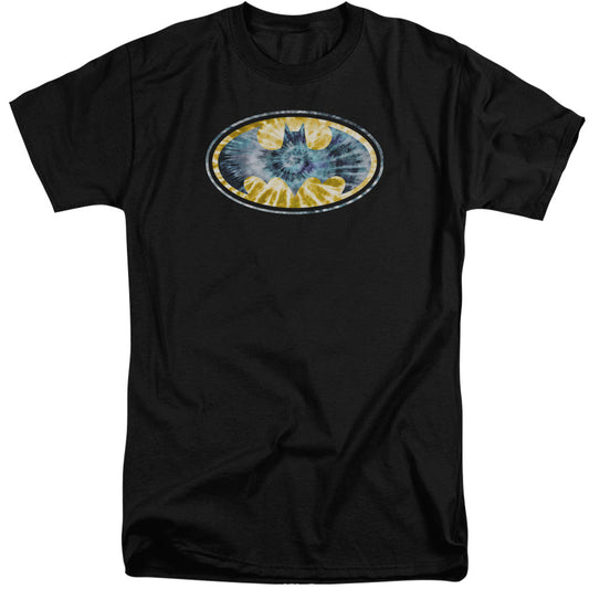 Batman Tie Dye 3 Mens Tall T Shirt Black