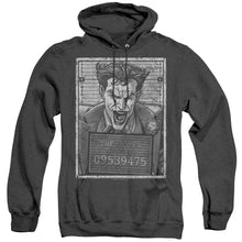 Load image into Gallery viewer, Batman Joker Inmate Heather Mens Hoodie Black
