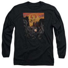 Load image into Gallery viewer, Batman Always On Call Mens Long Sleeve Shirt Black
