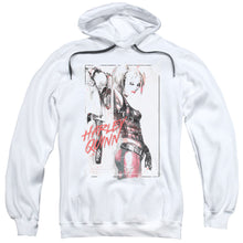 Load image into Gallery viewer, Batman Ink Wash Harley Mens Hoodie White

