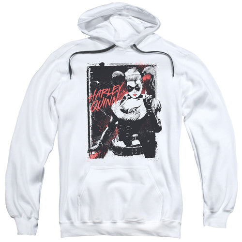 Batman House Call Mens Hoodie White