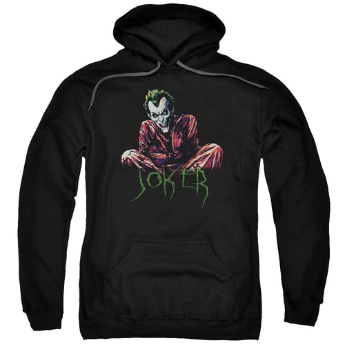 Batman Straight Jacket Mens Hoodie Black
